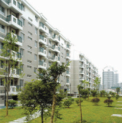 Metal fluorin carbon finish-coat pain